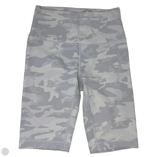 Athletic Shorts By Lululemon In Camouflage Print, Size: 6