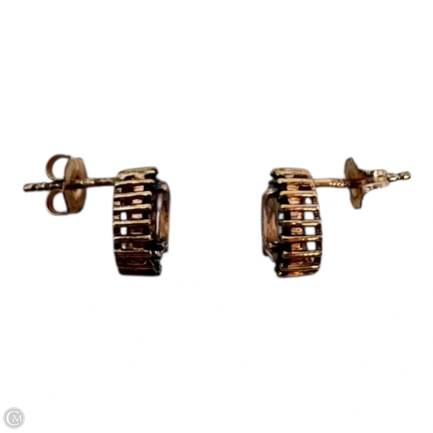 Morganite Sterling Earrings Stud