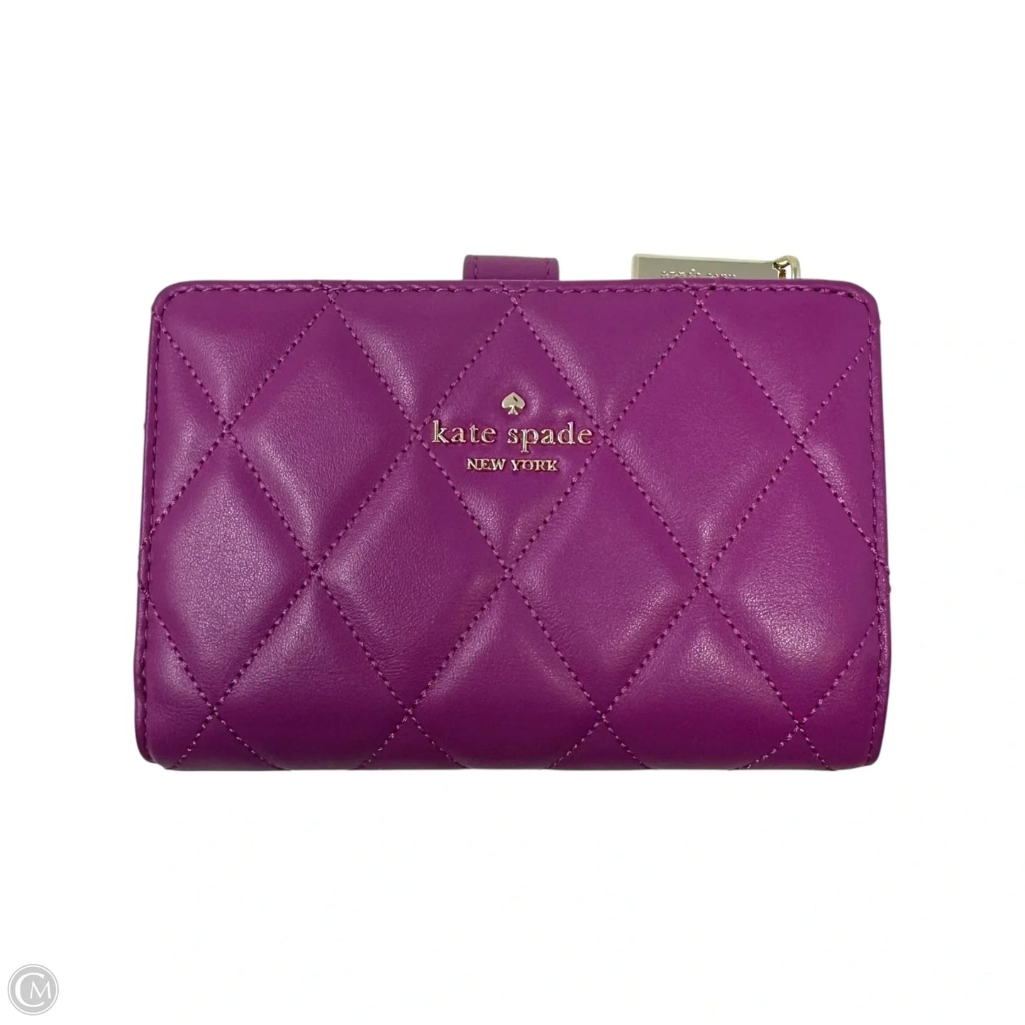 Quilted Bifold Wallet Designer By Kate Spade, Size: Medium