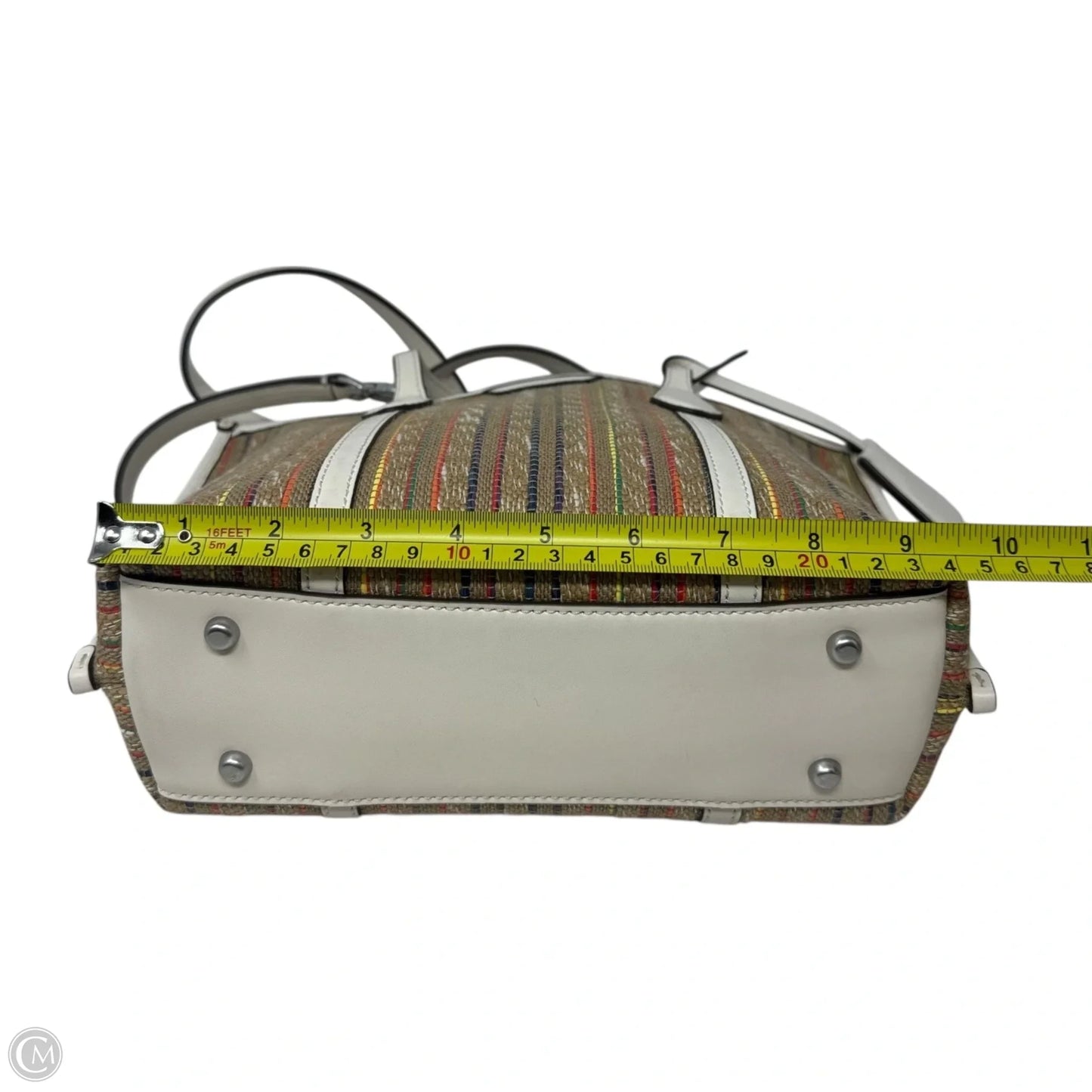 Perry Woven Crossbody Handbag Designer By Tory Burch, Size: Medium