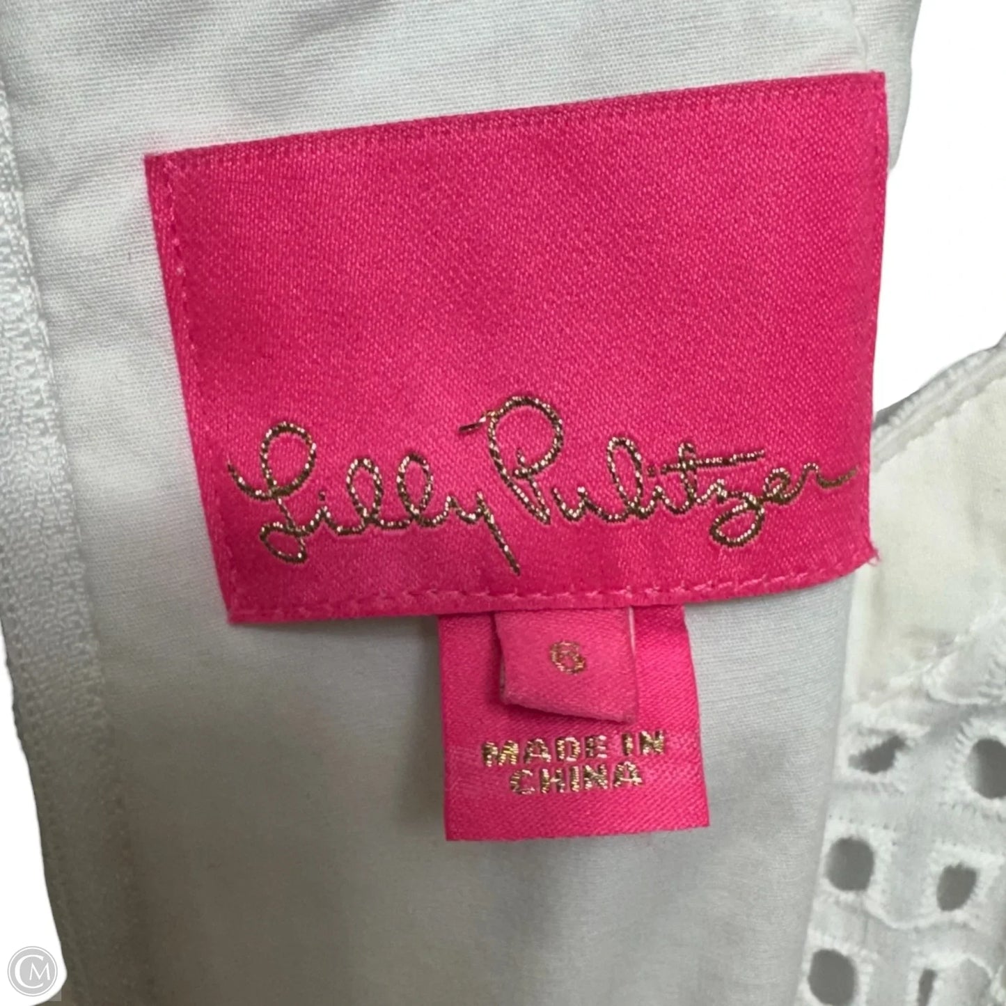 Dress Designer By Lilly Pulitzer In White, Size: 6