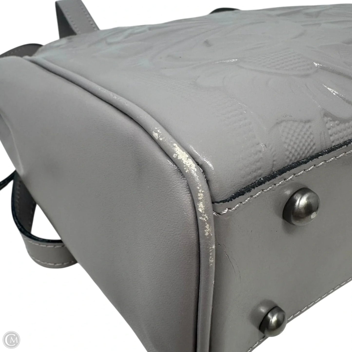 Rosedale Cavo Tooled Leather Tote Designer By Patricia Nash, Size: Medium