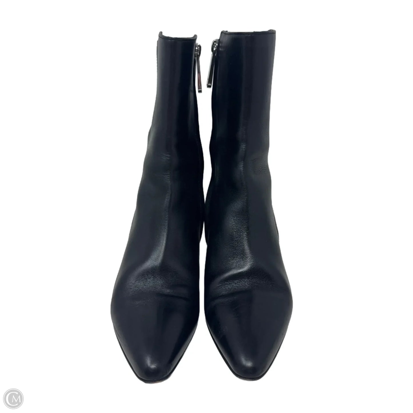 Boots Ankle Heels By Bally In Black, Size: 8.5
