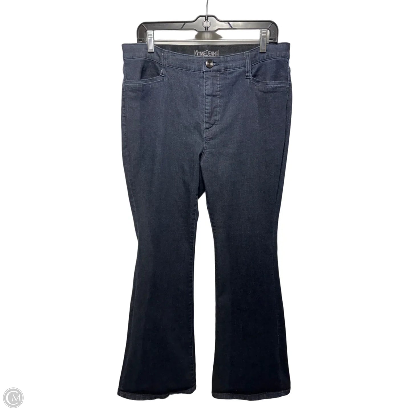 Jeans Boot Cut By Wynne Denim In Blue Denim, Size: 14