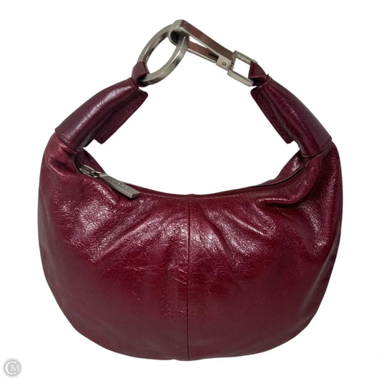 Very RARE Mini Half Moon Leather Handbag By Hobo Intl, Size: Small