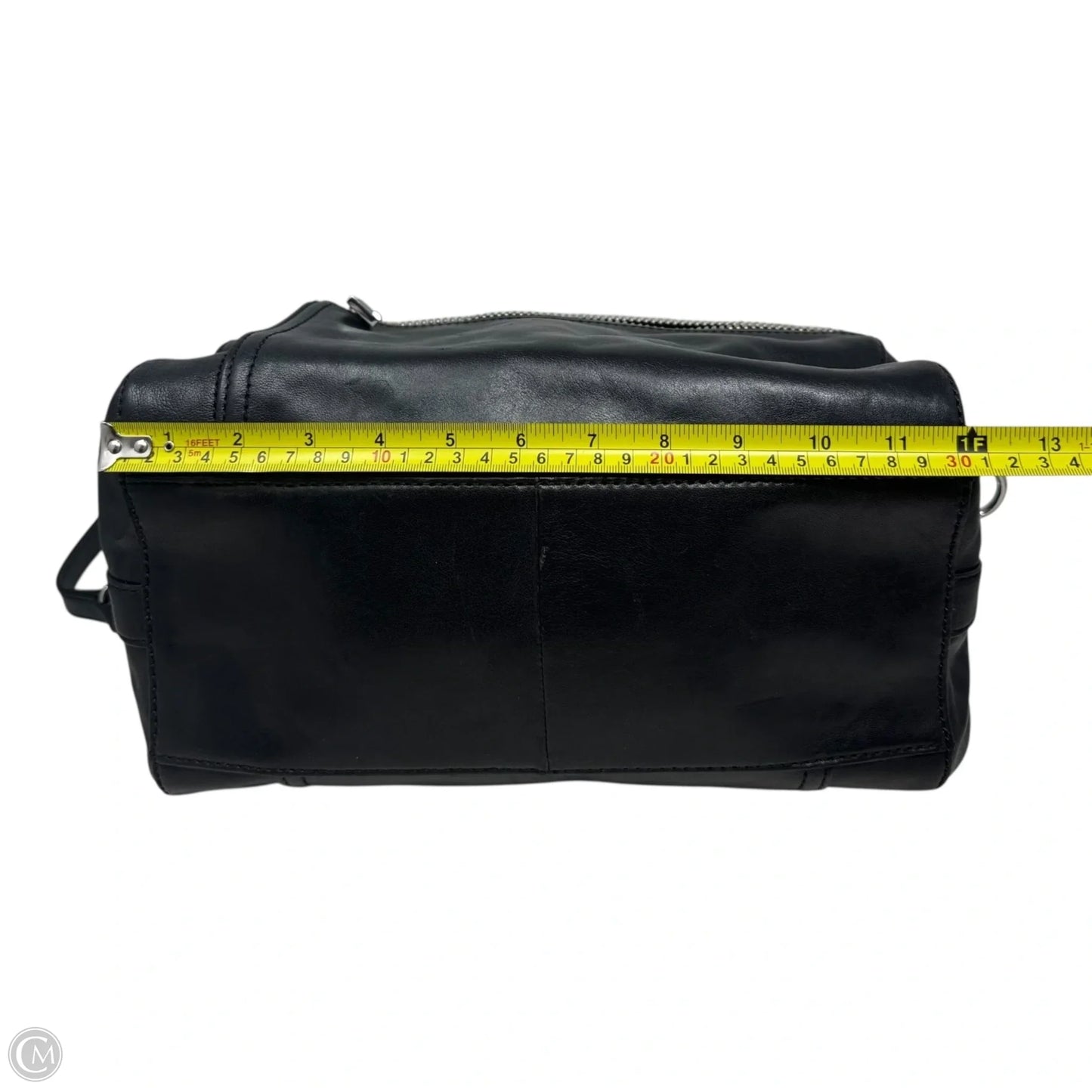 Lena Zipper Leather Satchel Designer By Frye, Size: Medium