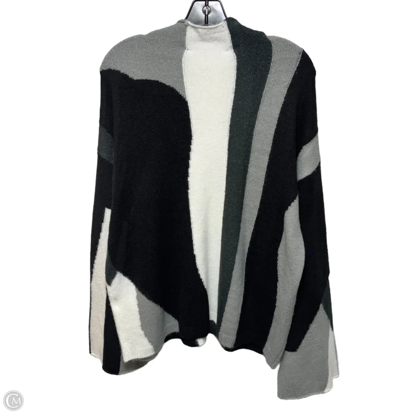 Sweater By Dkny In Dark Charcoal Grey mlt, Size: L