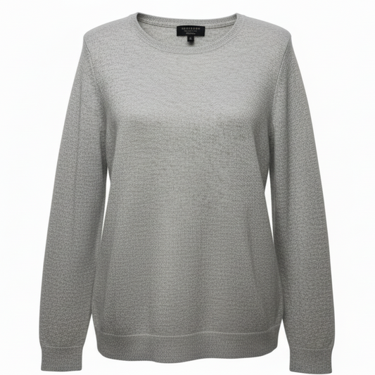 Cashmere Sweater By Charter Club In Grey, Size: L