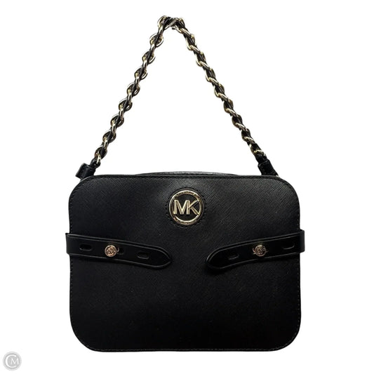 Carmen Saffiano Leather Crossbody Bag Designer By Michael Kors, Size: Medium