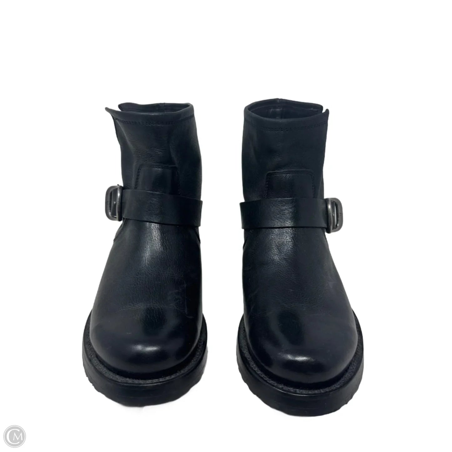 Veronica Flex Booties Designer By Frye In Black, Size: 6.5