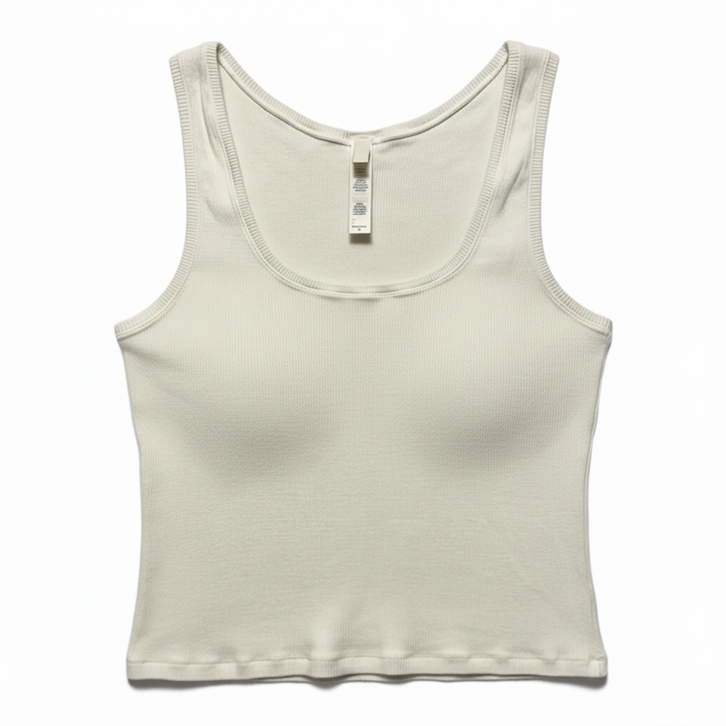 Tank Top By Skims In Cream, Size: Xl