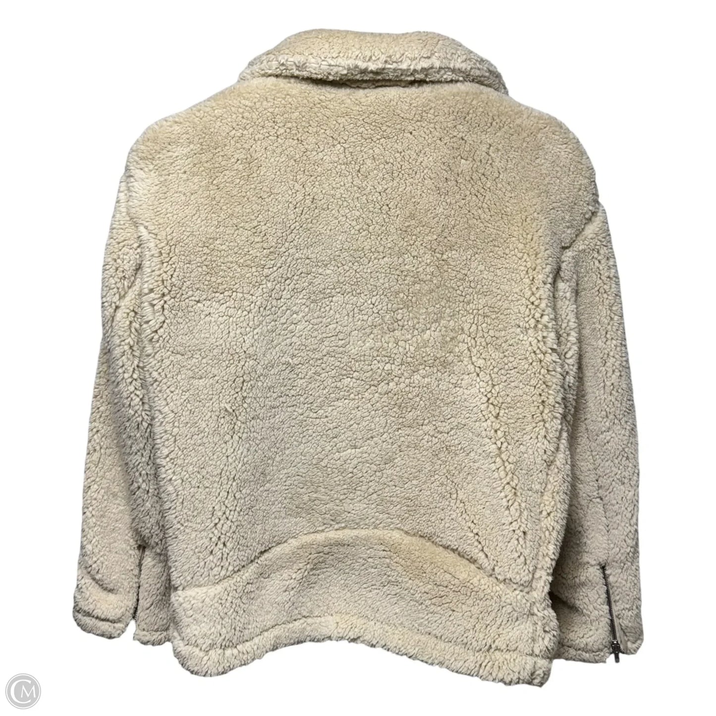 Teddy Moto Jacket By We The Free In Cream, Size: L