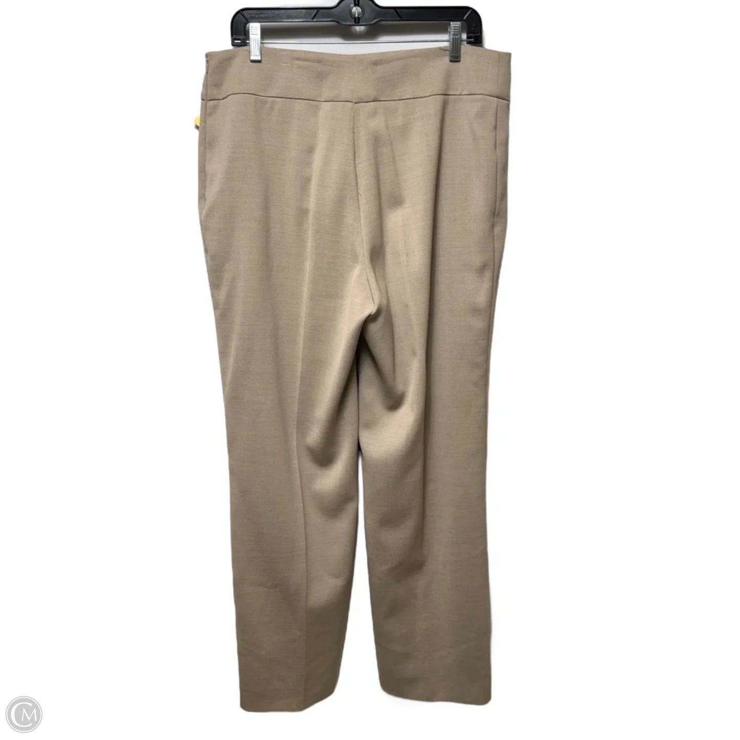 Wool Pants Dress By Akris In Beige, Size: 14