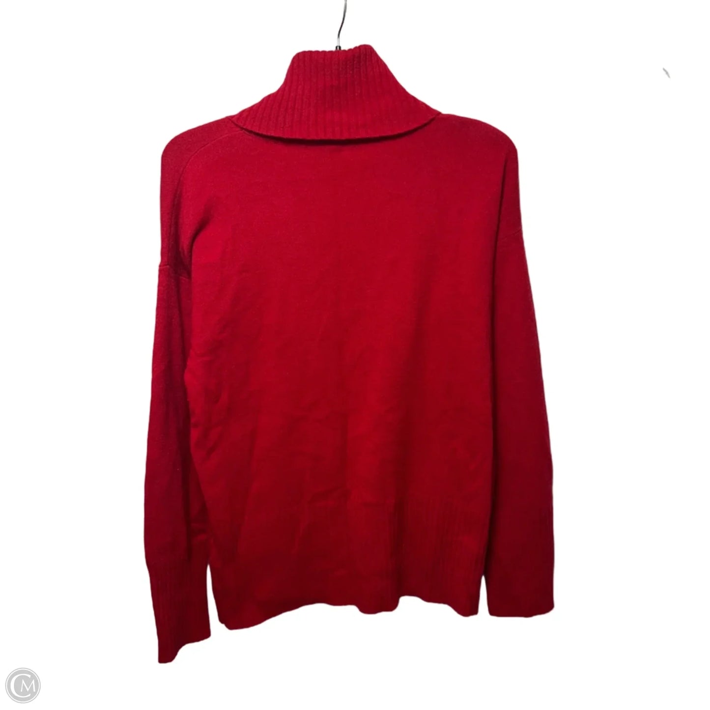 Sweater Cashmere By Anne Klein In Red, Size: L