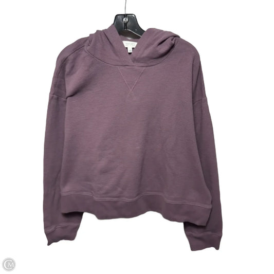 Sweatshirt Hoodie By Haven In Purple, Size: Xl