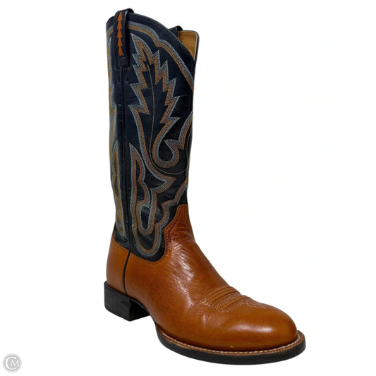 Amos Western Boots By Ariat In Black & Brown, Size: 7.5