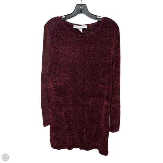 Sweater By jackie chalkly In Maroon, Size: M