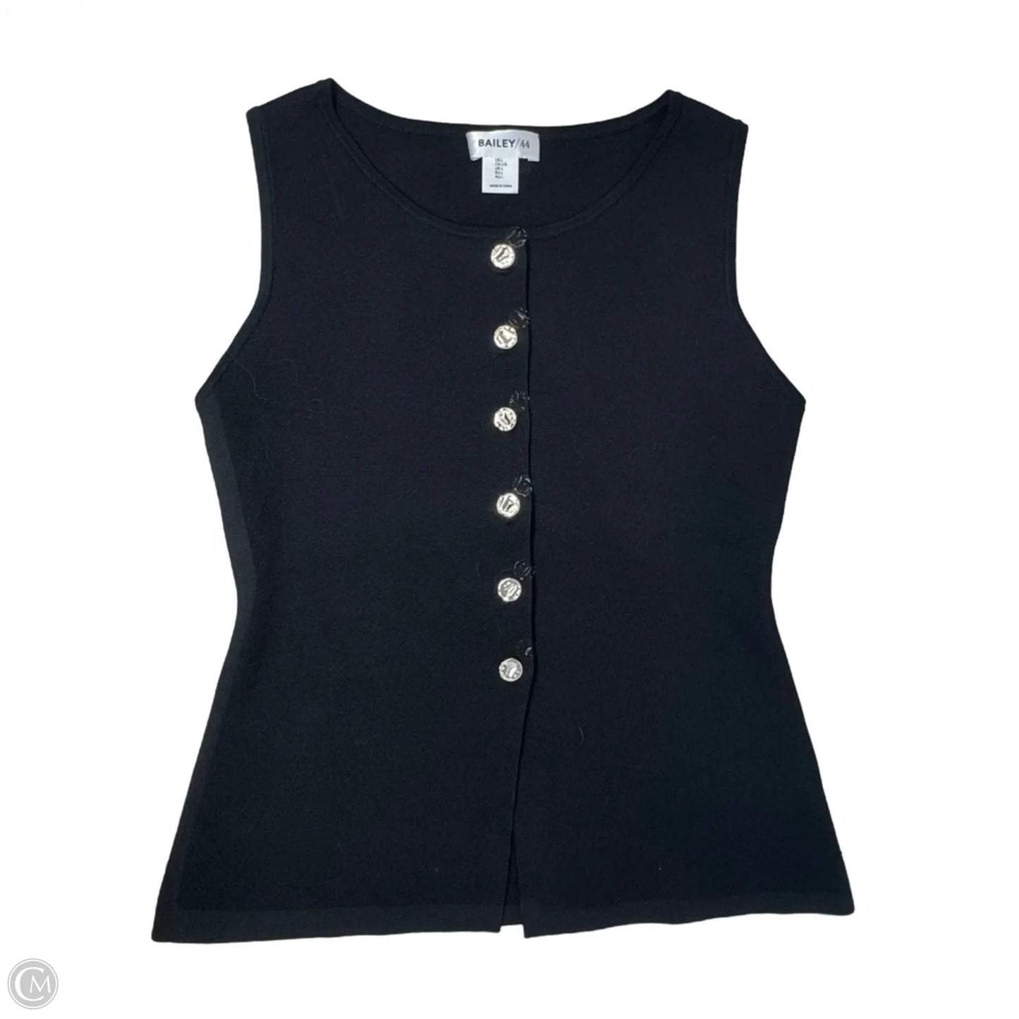 Top Sleeveless By Bailey 44 In Black, Size: L