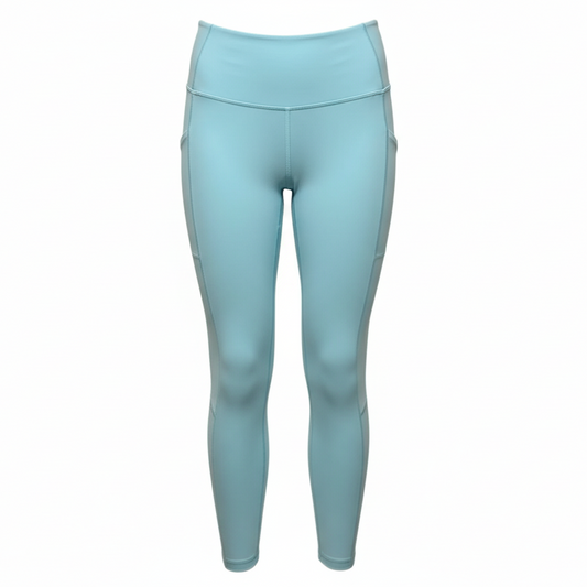 Athletic Leggings By Lululemon In Blue, Size: 4