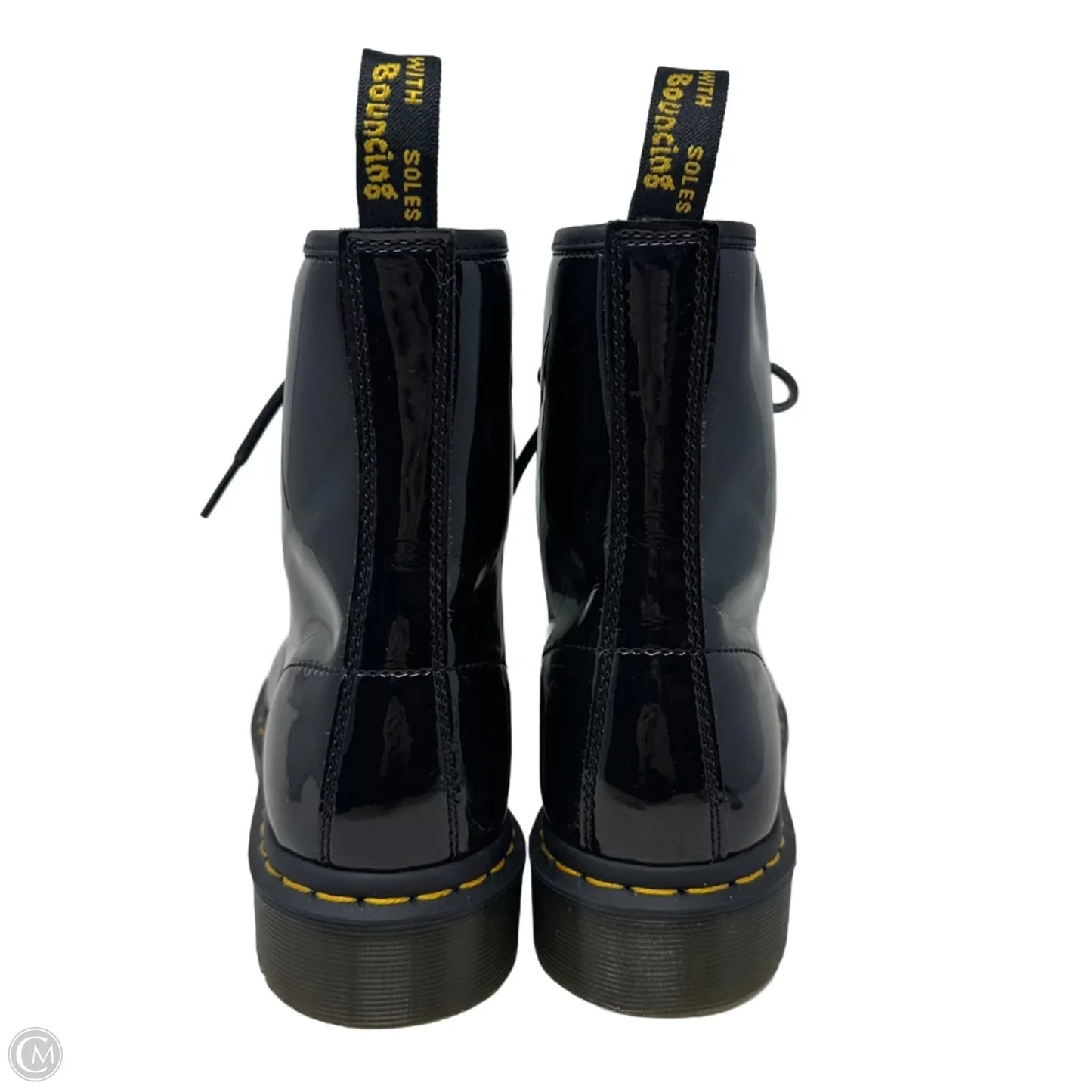 Patent 1460 Boots Combat By Dr Martens In Black, Size: 10