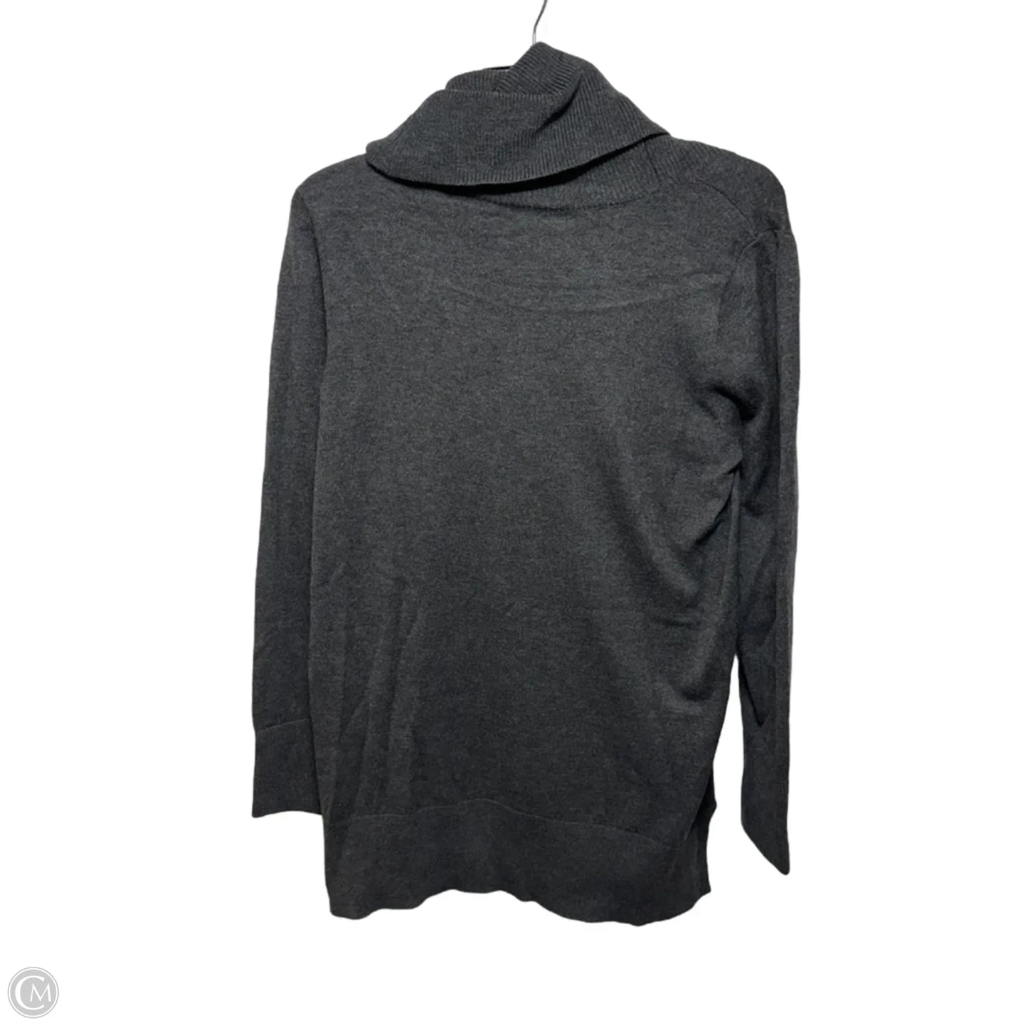 Sweater By Loft In Grey, Size: L