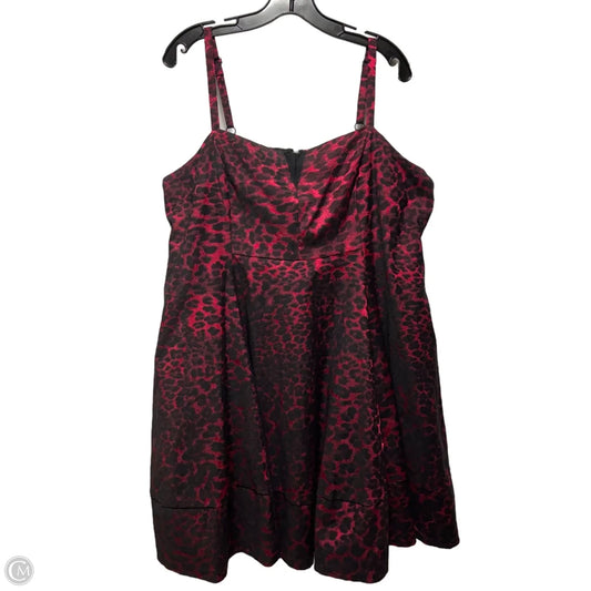 Dress Party Short By Torrid In Animal Print, Size: 20