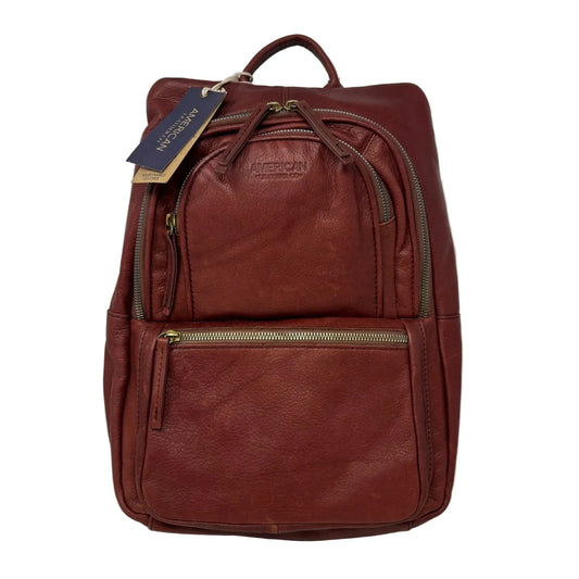 Sutton Backpack Leather By American Leather Co, Size: Medium