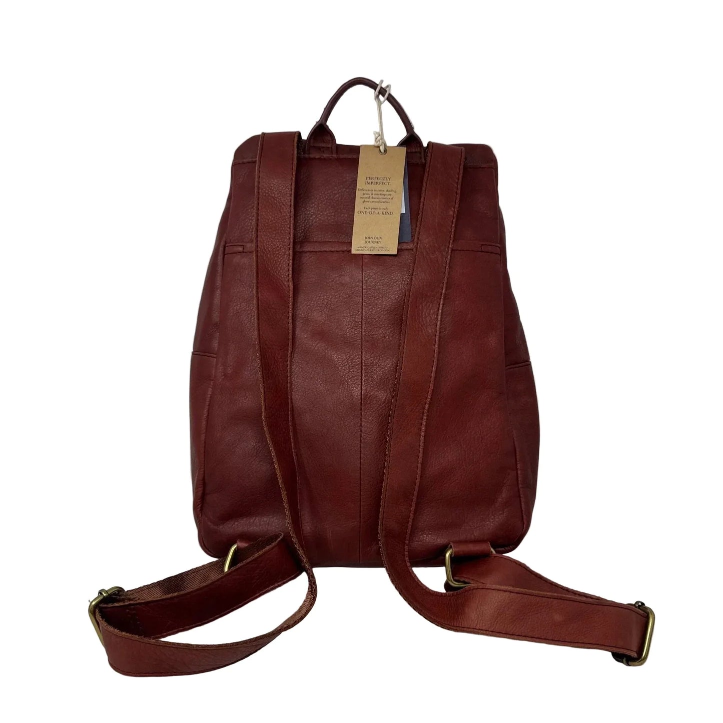 Sutton Backpack Leather By American Leather Co, Size: Medium