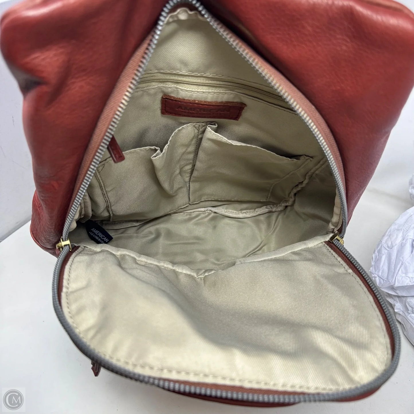 Sutton Backpack Leather By American Leather Co, Size: Medium