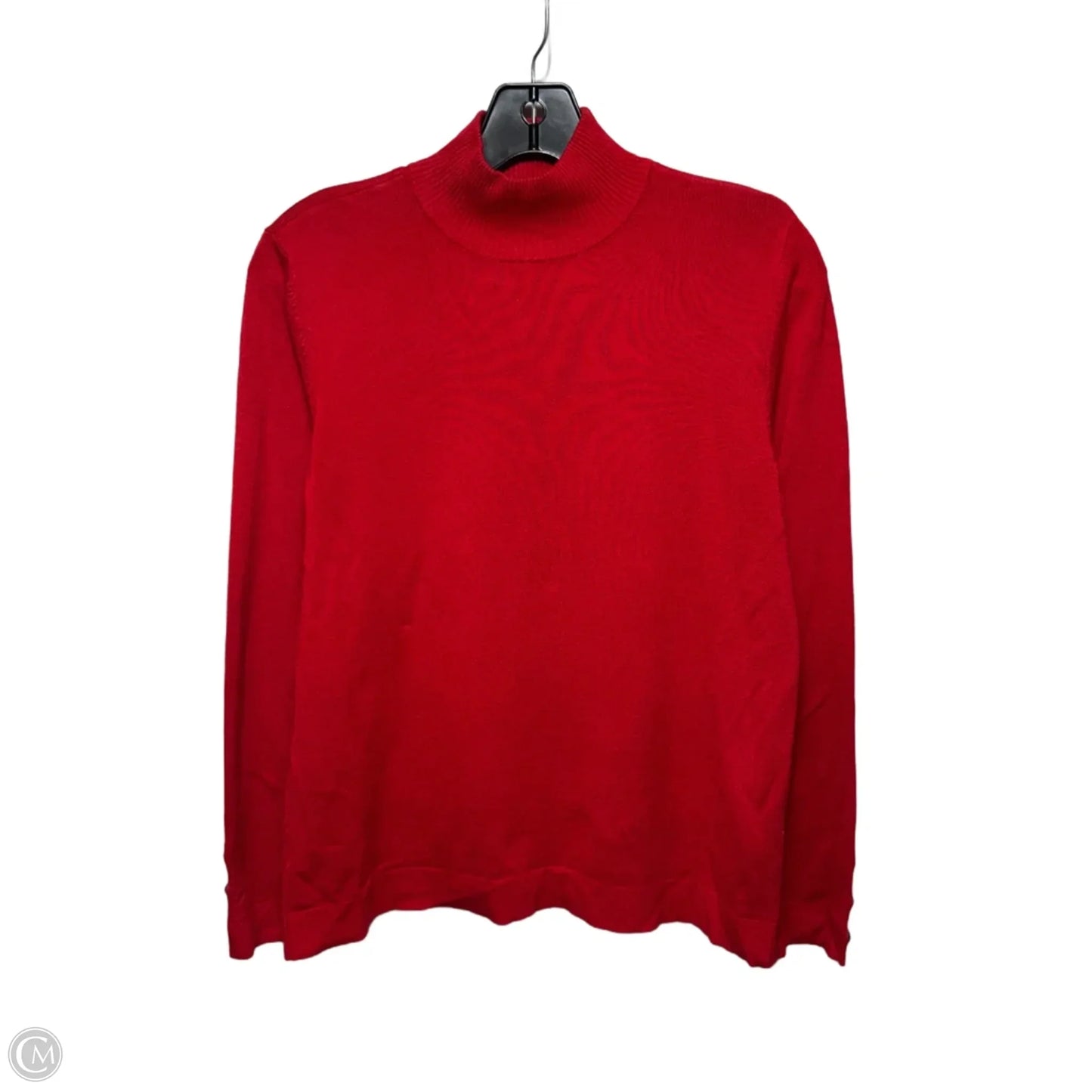 Sweater By Chicos In Red, Size: M
