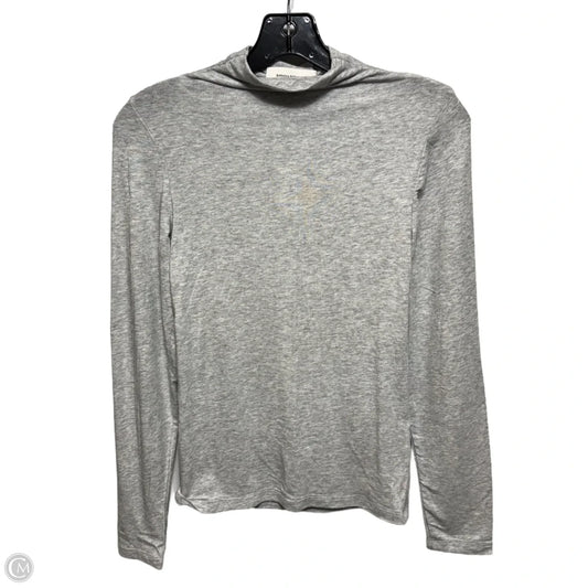Top Long Sleeve Basic By Banana Republic In Grey, Size: Xxs