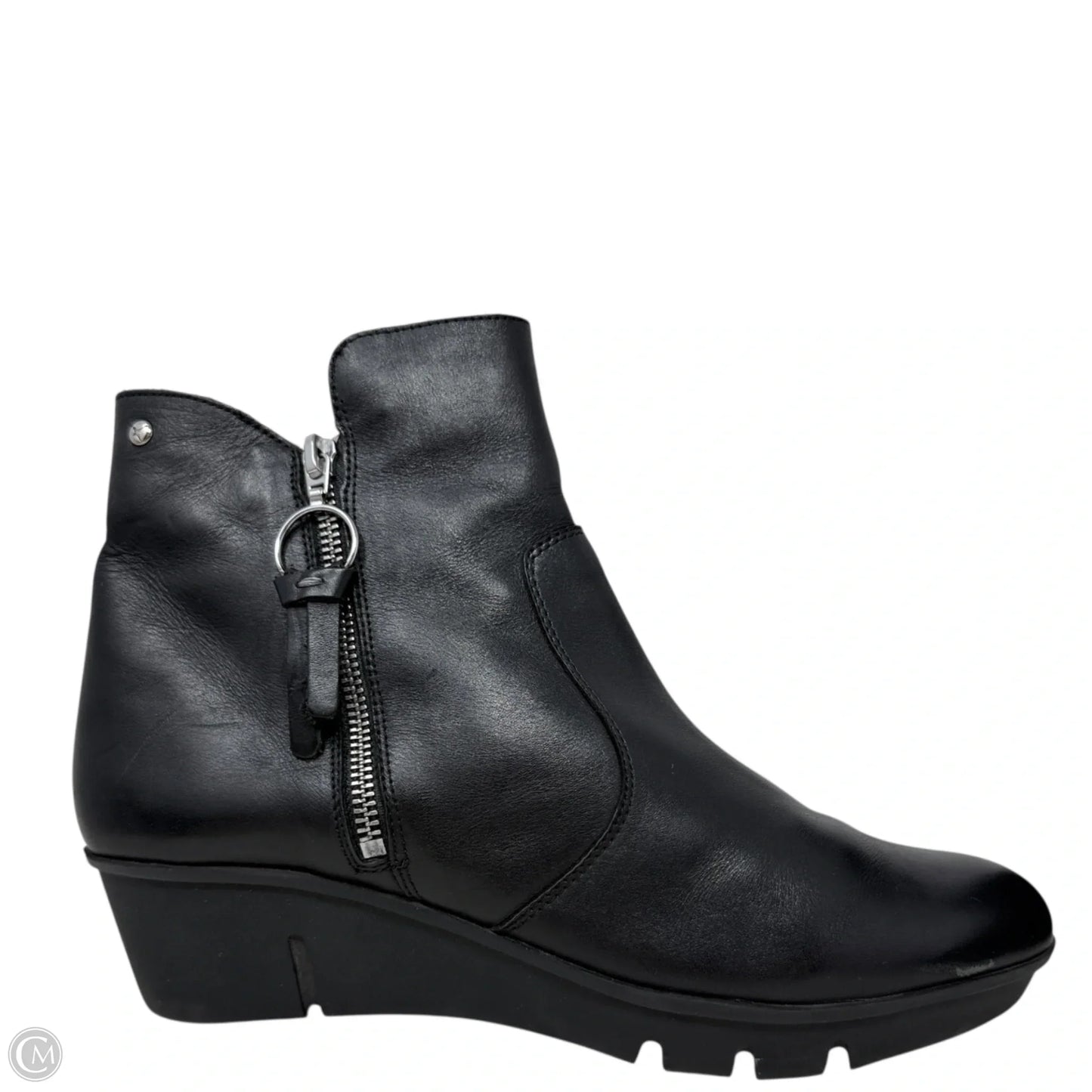 Balerma Wedge Booties By Pikolinos In Black, Size: 11.5