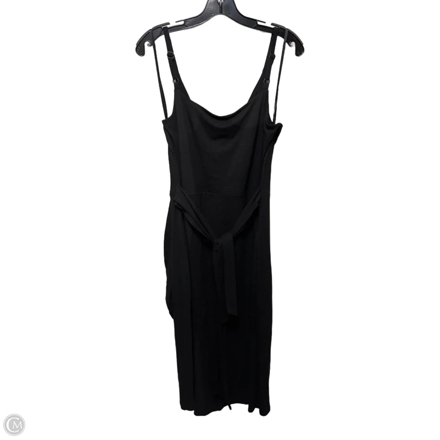 Dress Casual Midi By White House Black Market In Black, Size: 8