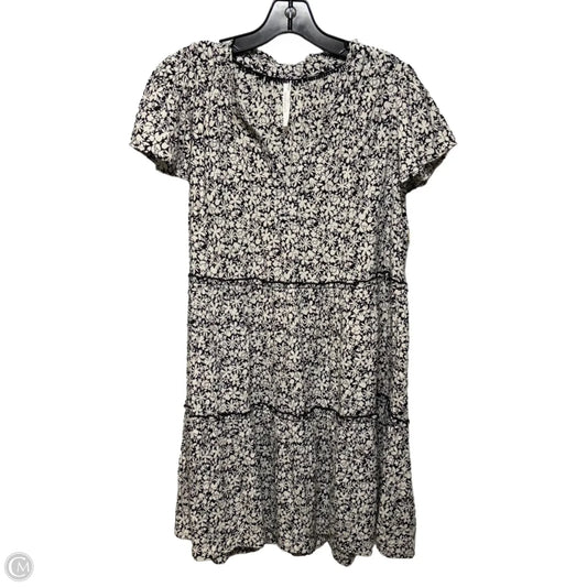Dress Casual Short By Anthropologie In Floral Print, Size: Lp