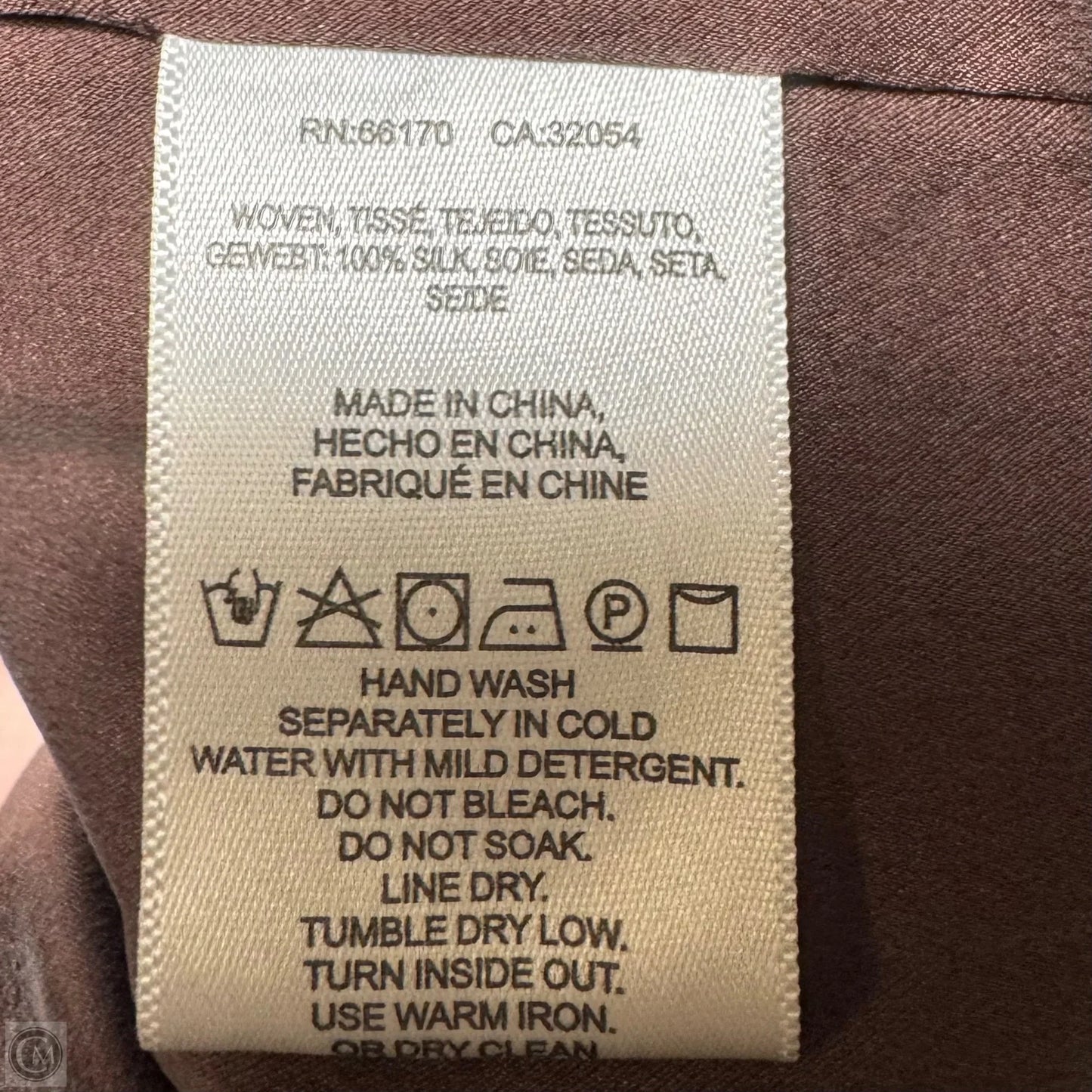 Silk Layered Tank Dress Casual Midi By Go Silk In Brown, Size: M