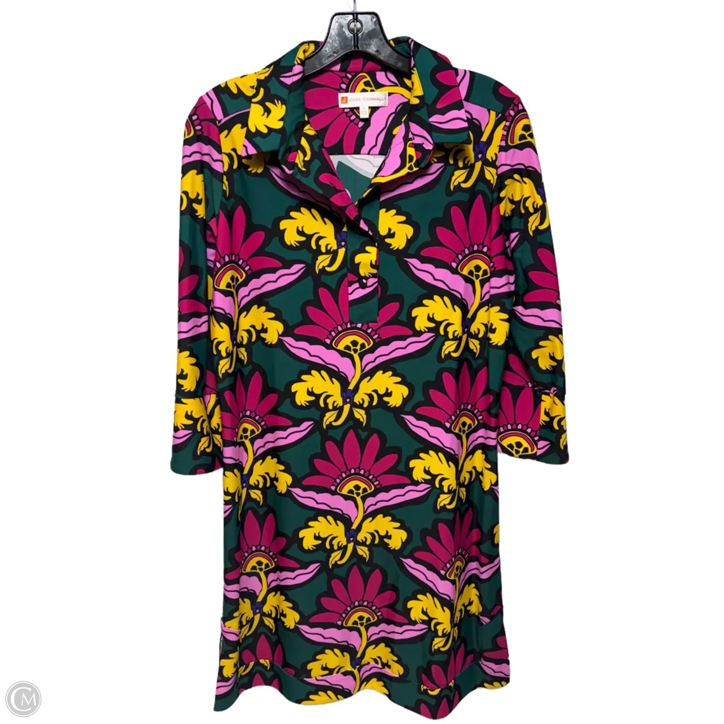 Dress Casual Short By Jude Connally In Floral Print, Size: M