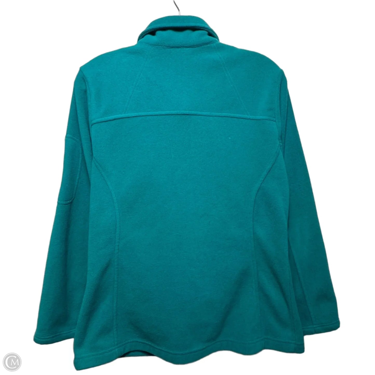 Jacket Fleece By Columbia In Teal, Size: M