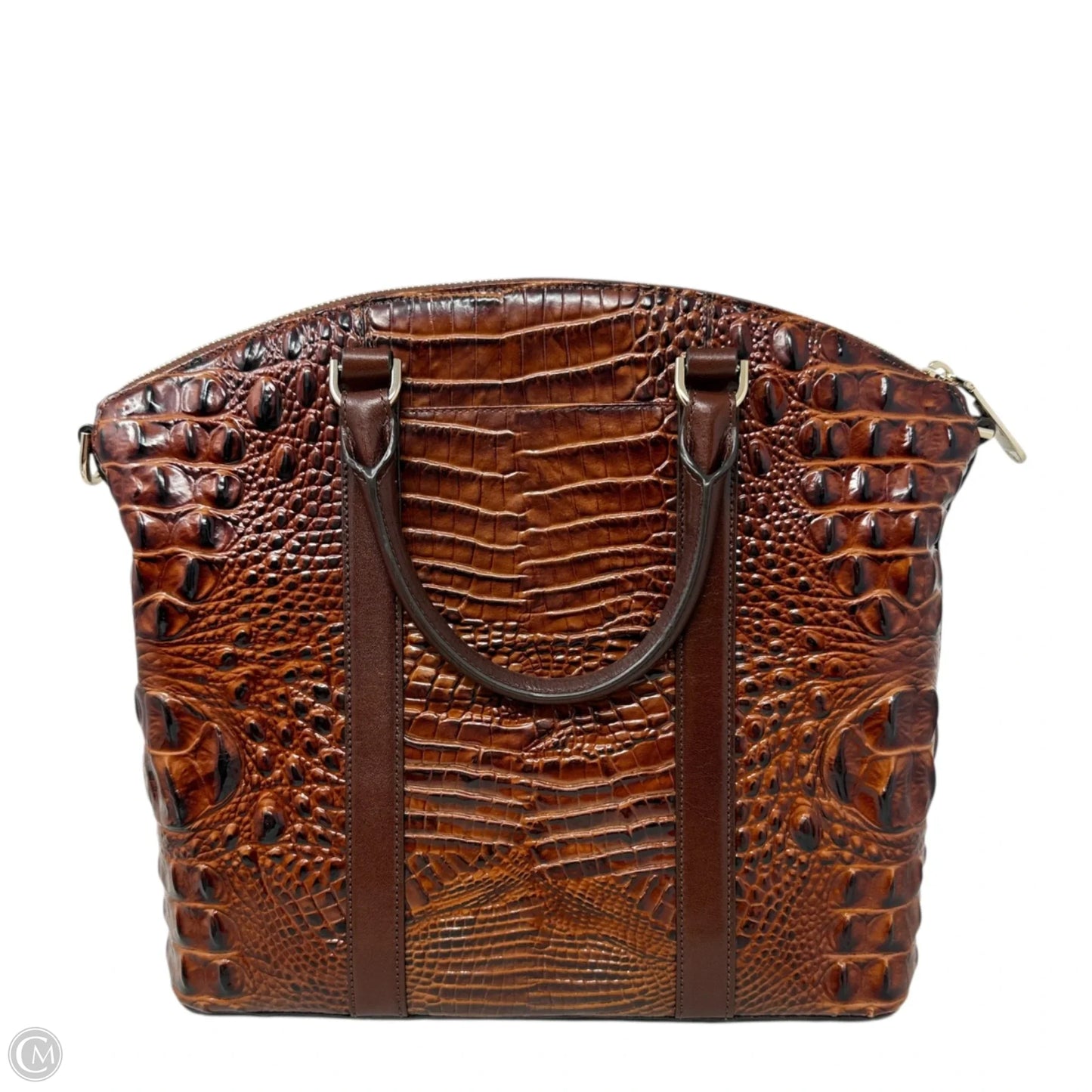 Duxbury Satchel Designer By Brahmin, Size: Large