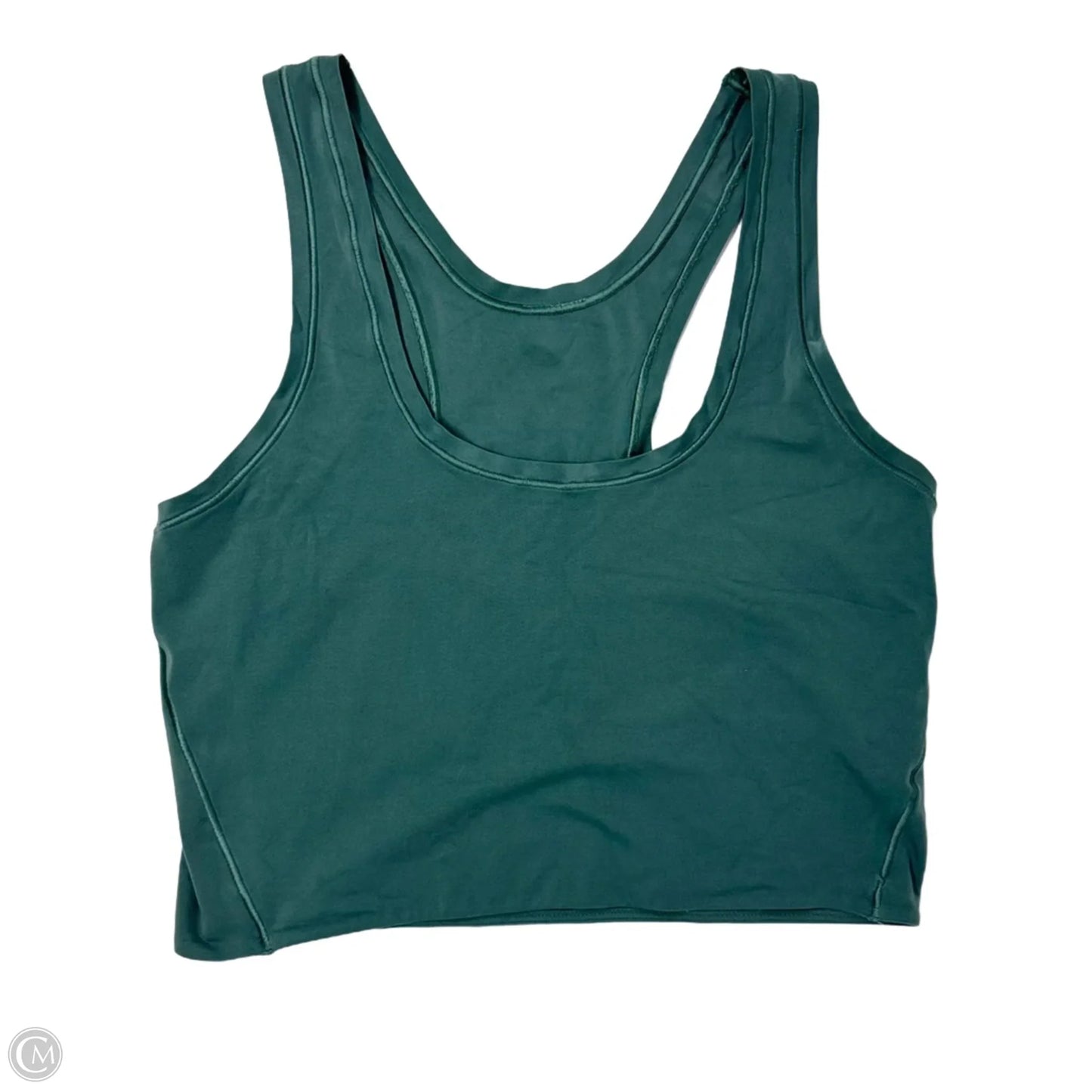 Athletic Tank Top By Lululemon In Green, Size: M
