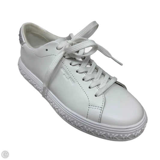 Grove Lace-Up Sneakers By Michael By Michael Kors In White, Size: 6
