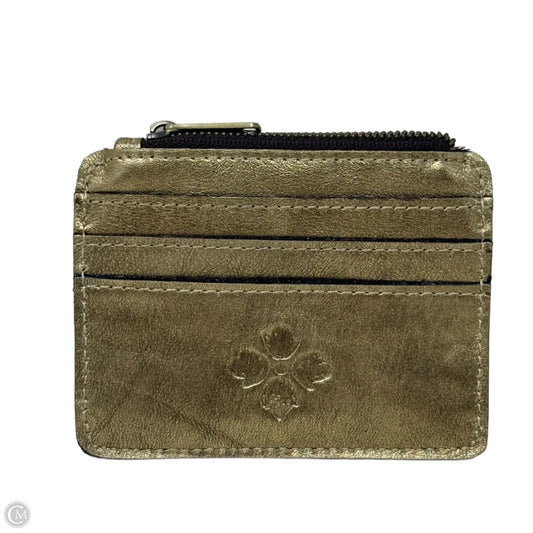 Cassis ID Card Colder Wallet Designer By Patricia Nash, Size: Medium