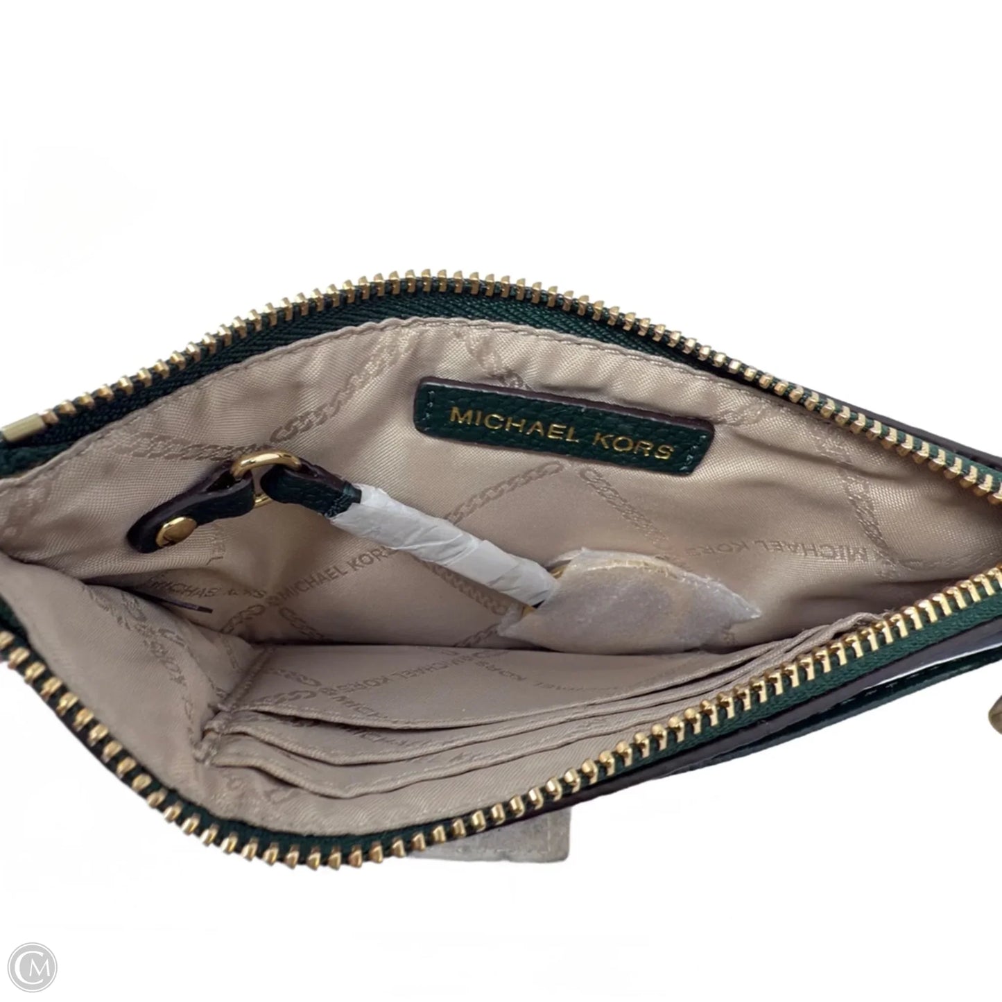 Jet Set Large Saffiano Leather Slim Wallet Designer By Michael Kors, Size: Medium