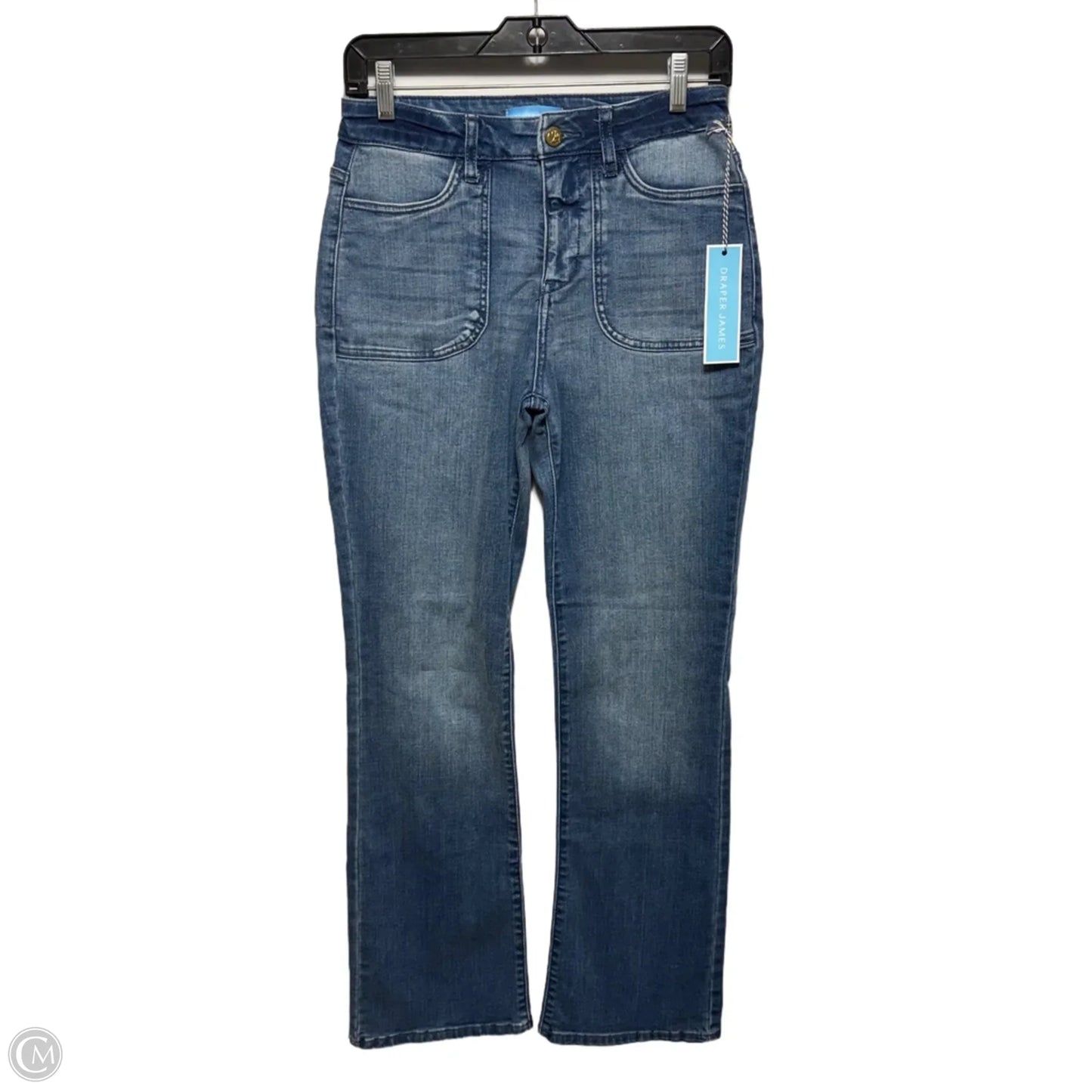 Jeans Boot Cut By Draper James In Blue Denim, Size: 4