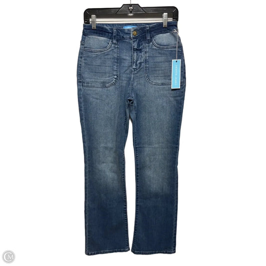 Jeans Boot Cut By Draper James In Blue Denim, Size: 4