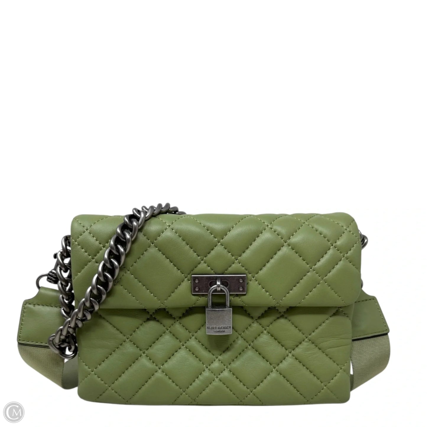 The Brixton Lock Bag Designer By Kurt Geiger, Size: Medium