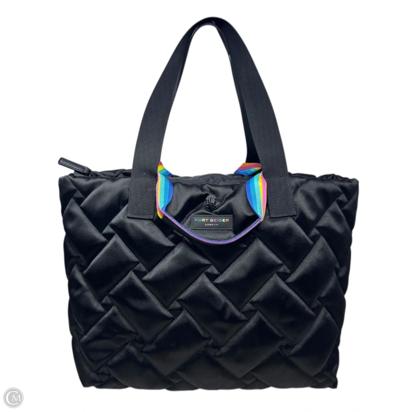 Quilted Shopper Tote Designer By Kurt Geiger, Size: Large