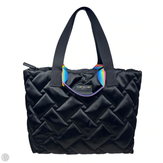 Quilted Shopper Tote Designer By Kurt Geiger, Size: Large