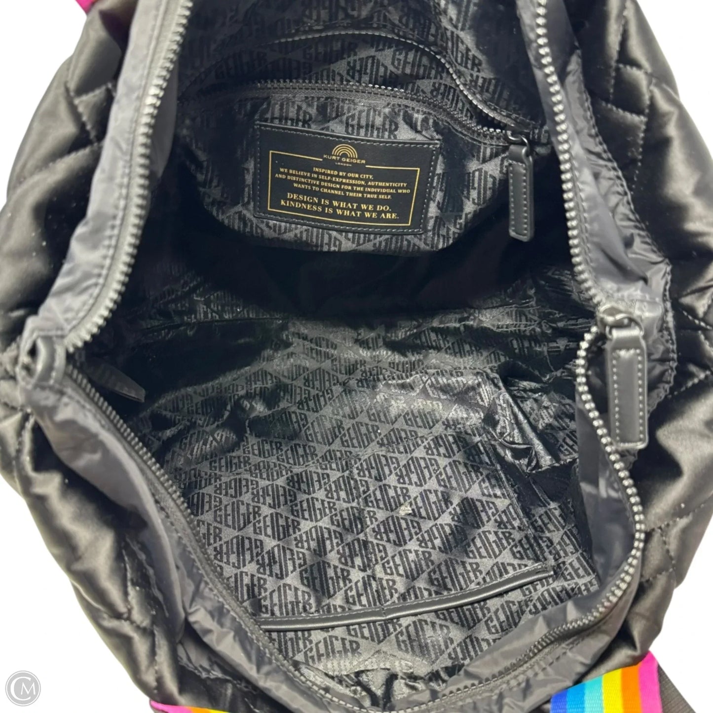 Quilted Shopper Tote Designer By Kurt Geiger, Size: Large