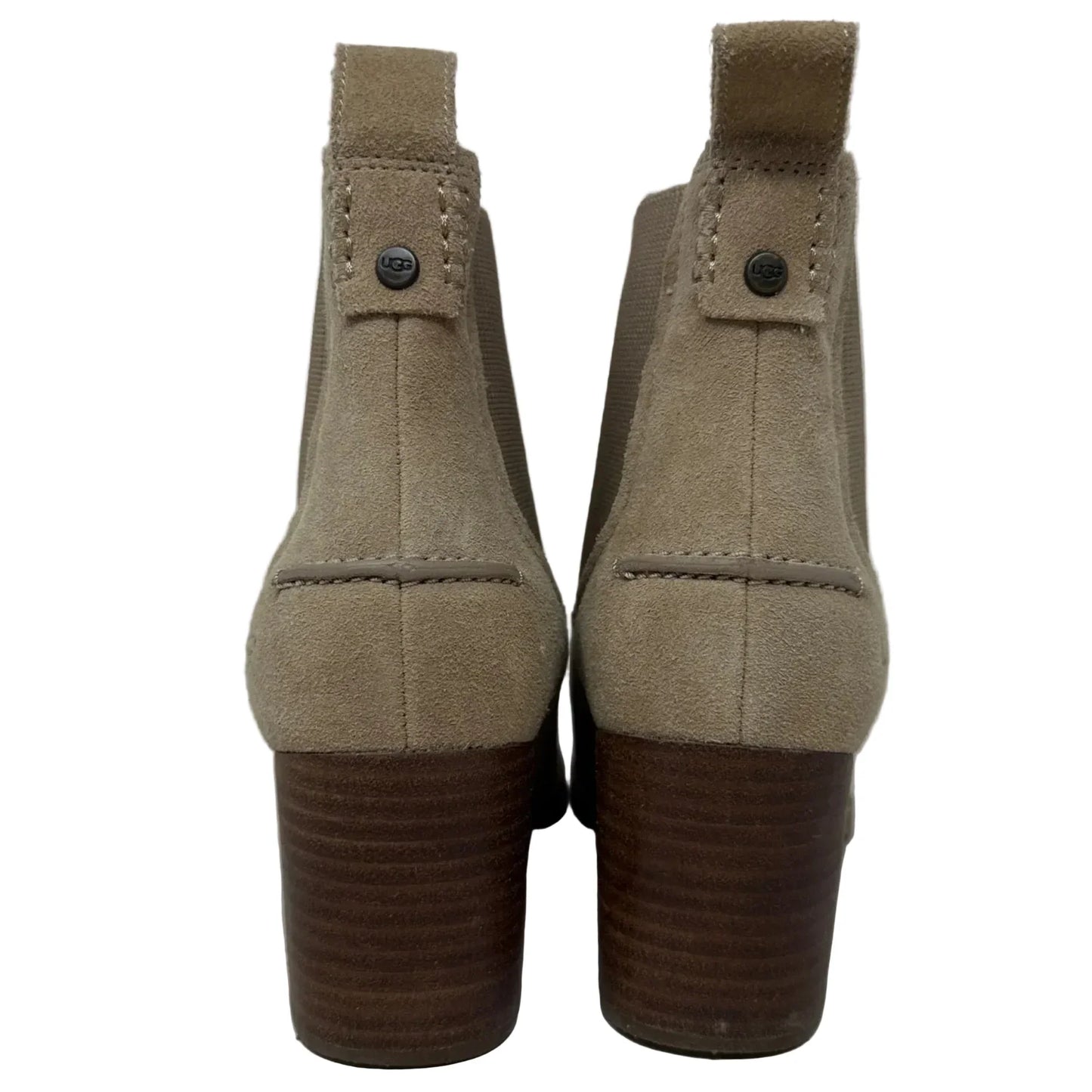 Faye Suede Chelsea Boots Designer By Ugg In Tan, Size: 8