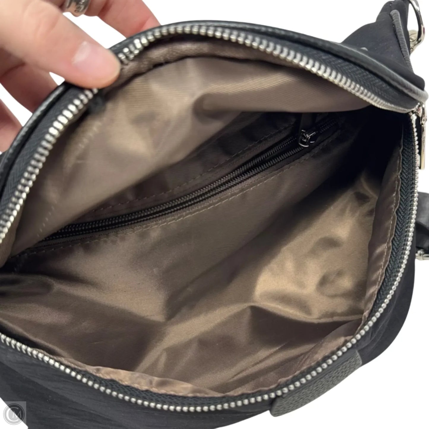 Nylon Crossbody or Belt Bag By Inicat, Size: Medium